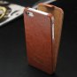 Luxury Retro PU Leather iPhone 5 Case Cover (BLUE)
