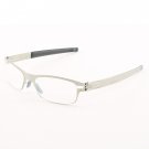ic! Berlin Tennooji Eyeglasses Col. Chrome with Clear Lenses