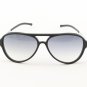 ic! Berlin Gefrone Sunglasses Col. Black/Chrome with Black Gradient Lenses