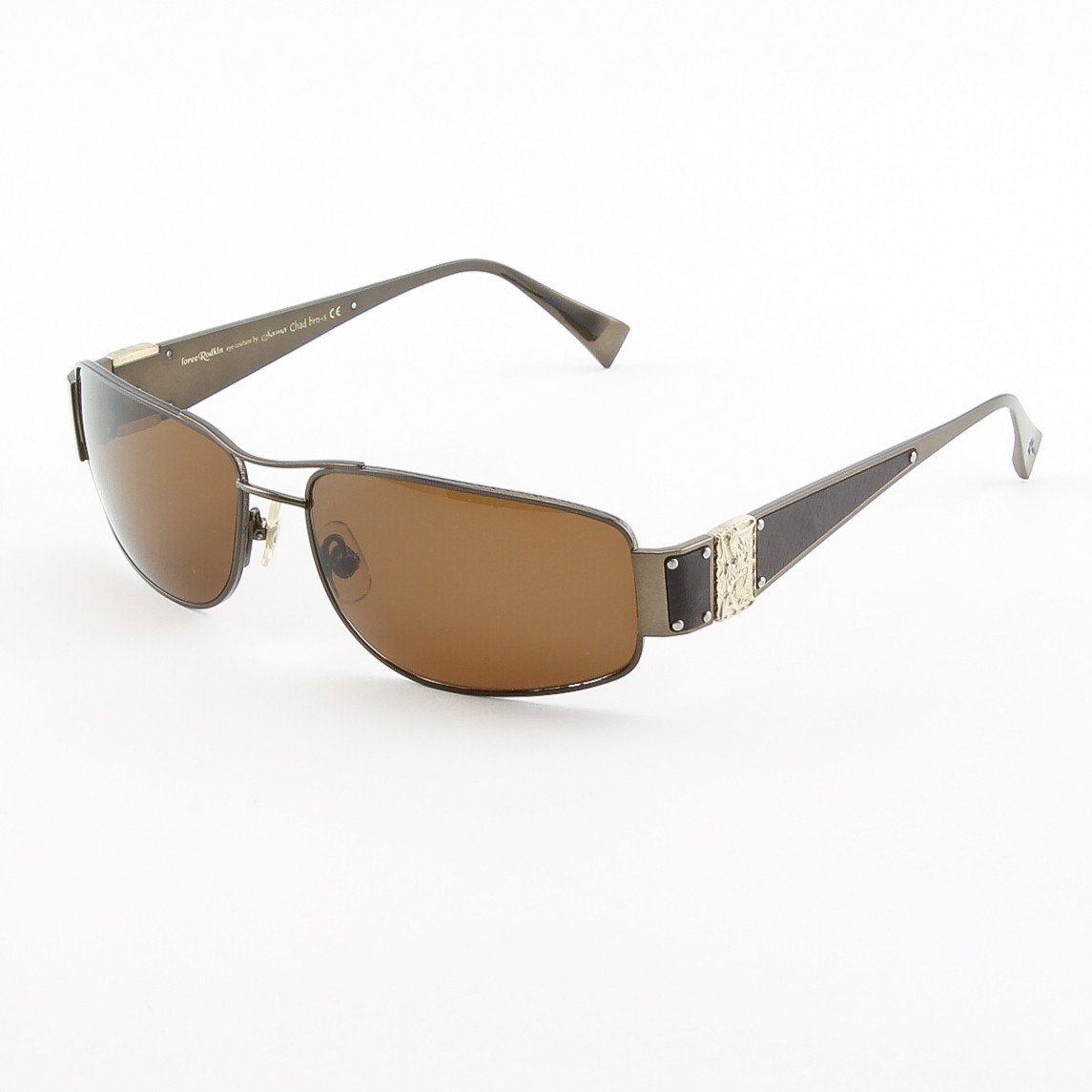 Loree Rodkin Chad Sunglasses by Sama Col. Brown with Brown Lenses ...