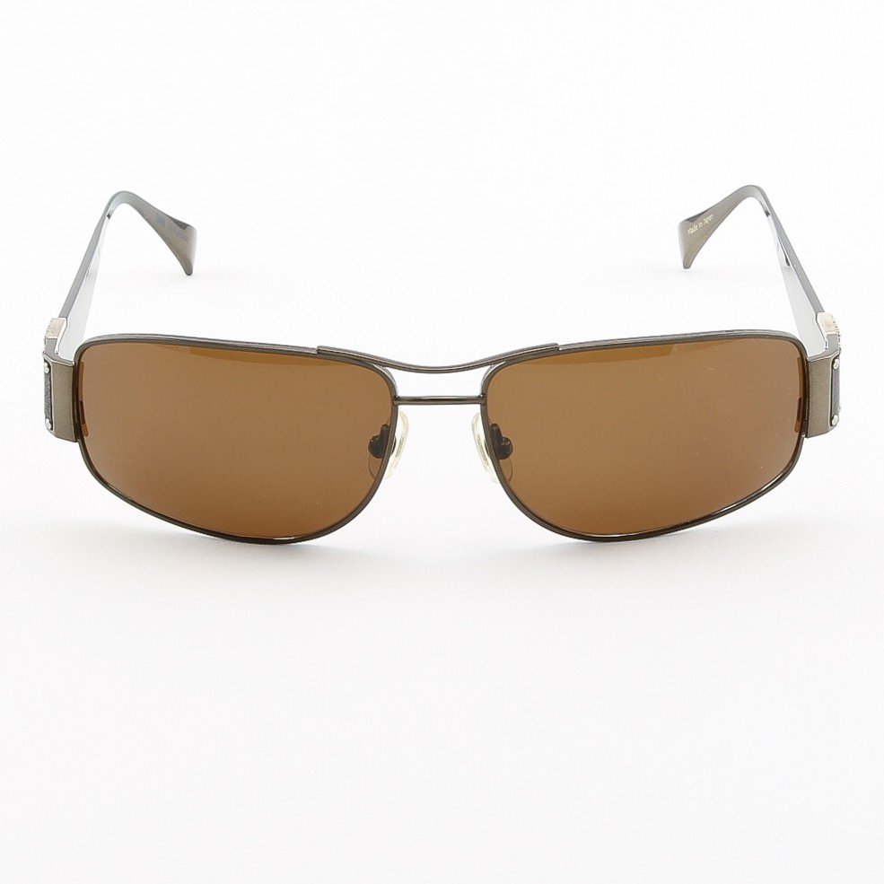 Loree Rodkin Chad Sunglasses by Sama Col. Brown with Brown Lenses ...