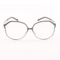 ic! Berlin Dimanche Eyeglasses Col. Ash Grey / Wine with Clear Lenses