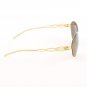 ic! Berlin Sensuelle Sunglasses Col. Matte Gold with Brown Lenses
