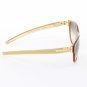 ic! Berlin Kate Sunglasses Col. Gold / Red with Brown Gradient Lenses