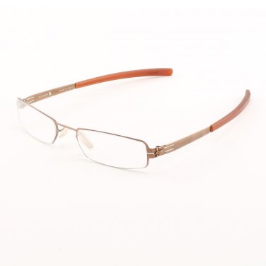 ic! Berlin Edvin Eyeglasses Col. Copper with Clear Lenses