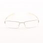 ic! Berlin Fritz W. Eyeglasses Col. Chrome with Clear Lenses