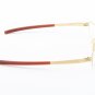 ic! Berlin Fritz W. Eyeglasses Col. Gold with Clear Lenses