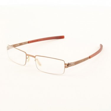 ic! Berlin Fritz W. Eyeglasses Col. Copper with Clear Lenses