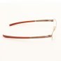 ic! Berlin Fritz W. Eyeglasses Col. Copper with Clear Lenses