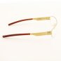ic! Berlin Hira Eyeglasses Col. Gold with Clear Lenses