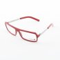 ic! Berlin Ion Eyeglasses Col. red with Clear Lenses