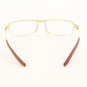 ic! Berlin Lea Eyeglasses Col. Gold Rust with Clear Lenses New & Authentic