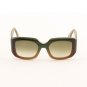 Marni MA129S Sunglasses Col. 16 Green and Burgundy with Brown Gradient Lenses