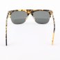 Super Andrea 267 Sunglasses Cheetah Frame with Black Zeiss Lenses by RETROSUPERFUTURE