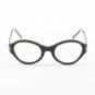 Marni MA679S Eyeglasses Col. 04 Dark Brown, Dusty Rose and Antique Gold Accents with Clear Lenses