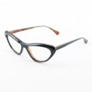 Marni MA675S Eyeglasses Col. 07 Two-tone Black and Teal Frame with Clear Lenses