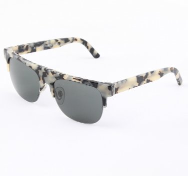 Super Andrea 266/2 Sunglasses Puma Black with Grey Zeiss Lenses by RETROSUPERFUTURE