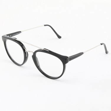 Super Giaguaro 618/0A Eyeglasses Silver with Clear Zeiss Lenses by RETROSUPERFUTURE