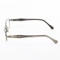 Loree Rodkin Sean Eyeglasses by Sama Col. Brown with Clear Lenses and Decorative Temple Core