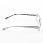 Loree Rodkin Robert Eyeglasses by Sama Col. Slate with Clear Lenses and Decorative Temple Core