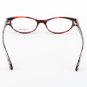 Loree Rodkin Nikki Eyeglasses Ruby w/ Clear Lenses, Swarovski Crystals & Decorative Temple Core