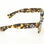 Prada SPR 25PS Sunglasses 7S0-0A7 Brown Havana with Matching Flower Pattern