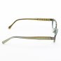 Loree Rodkin Katy Eyeglasses Olive w/ Clear Lenses, Plastic Inserts and Decorative Temple Core