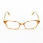 Loree Rodkin Evan Eyeglasses by Sama Col. Amber with Clear Lenses