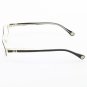 Loree Rodkin Courtney Eyeglasses by Sama Col. Black/Cream with Clear Lenses
