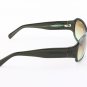Loree Rodkin Nicole Sunglasses Teal w/ Brown Gradient Lenses, Sterling Silver, Swarovski Crystals