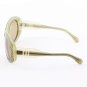 Loree Rodkin Lindsey Sunglasses by Sama Col. Kahki with Brown Lenses