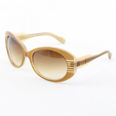 Loree Rodkin Lindsey Sunglasses by Sama Col. Brown with Brown Gradient Lenses