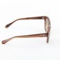 Loree Rodkin Angie Sunglasses Topaz/Pink w/ Brown Gradient Lenses & Swarovski Crystals