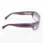 Loree Rodkin Tommy-M Sunglasses by Sama Col. Purple with Gray Gradient Lenses and Sterling Silver