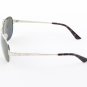 Vuarnet VL 1050 Uni Aviator Sunglasses Col. Silver with Green Grey PX3000 Lenses