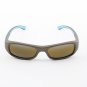 Vuarnet 4123BRO Uni Sunglasses Col. Brown and Blue with Yellow Green Based Skilynx Lenses