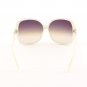 Blinde Swing Set Women's Sunglasses Col. White Pearl with Brown Gradient Lenses