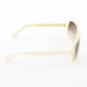Oliver Peoples Marclay Sunglasses Col. IS-SB Ivory Gold with Brown Gradient Lenses