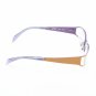 Alain Mikli Eyeglasses 660 02 Orange Lavander with Clear Lenses