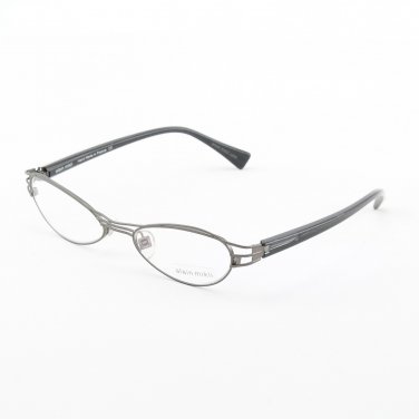 Alain Mikli Eyeglasses AL1112 Col. 6 Gunmetal Gray with Black Iridescent Temples