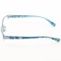 Alain Mikli Eyeglasses AL1106 Col. M00R Matte Charcoal with Pearlized Torqoise Temples