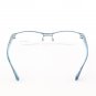 Alain Mikli Eyeglasses AL1106 Col. M00R Matte Charcoal with Pearlized Torqoise Temples