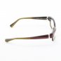 Alain Mikli Eyeglasses AL0932 Col. 2 Iridescent Bronze with Deep Burgundy Trim on Frame and Templs