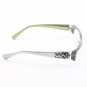 Alain Mikli Eyeglasses AL0927 Col. 4 Silver and Black Granite Geometric