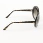 Marni MA162S Sunglasses Col. 04 Oversided Dark Tortoise Frame and Temples with Brown Lenses