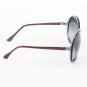 Marni MA165S Sunglasses 12 Oversized Deep Plum Frame, Gray Gradient Lenses