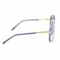 Marni MA211 Sunglasses Col. 04 Purple Frame Gold Trim with Gray Gradient Lenses
