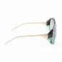 Marni MA217 Sunglasses Col. 01 Opaque and Translucent Green with Green Lenses