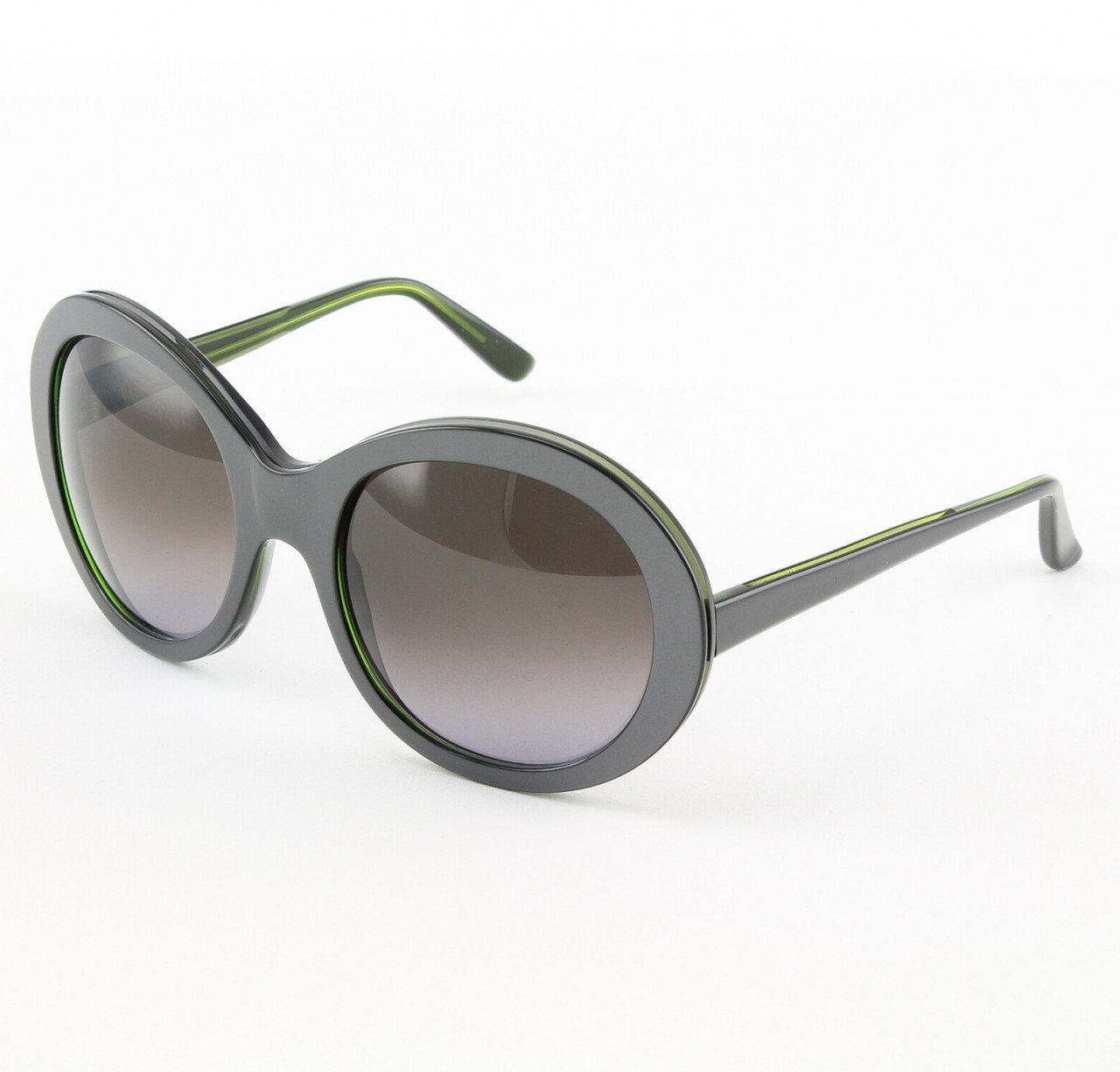 Marni MA162S Sunglasses Col. 06 Oversized Gun Metal Gray Frame with Gray Gradient Lenses