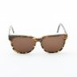 Super People 531/3A Sunglasses Brown Beige Stone with Brown Zeiss Lenses by RETROSUPERFUTURE